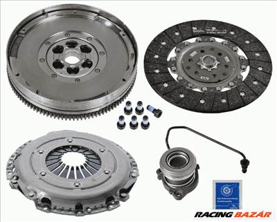 Opel Astra H, Zafira B 1.9 CDTi 16V 150 LE kettős tömegű lendkerék és kuplung szett Sachs 2290601025