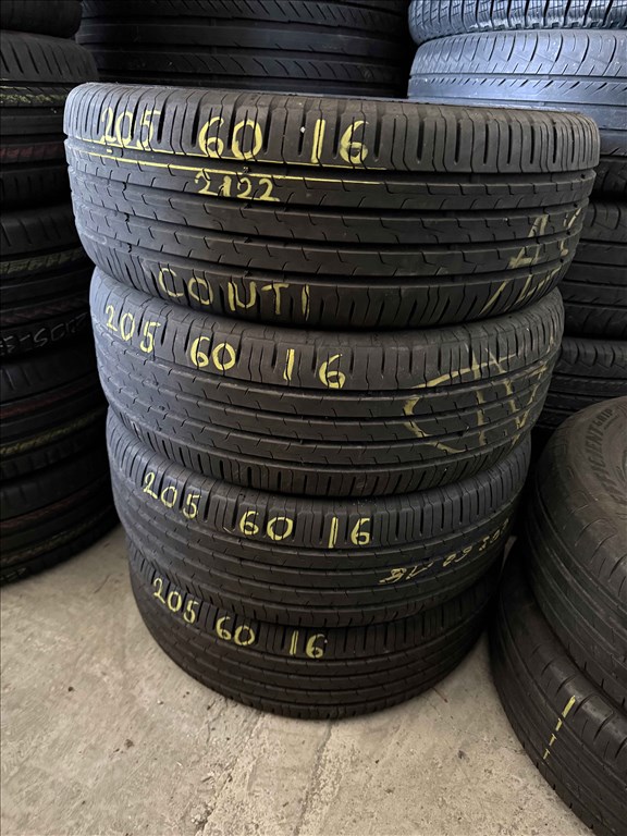 205/60 r16 Continental 2022 nyárigumi 4db eladó 205/60r16  5. kép