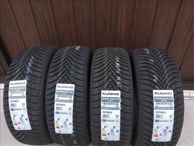 185/55R15 ÚJ Kumho négyévszakos gumi garnitúra 185/55 r15