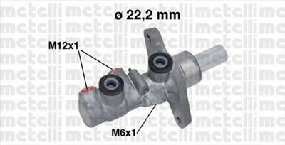 METELLI 05-0743 - főfékhenger VW