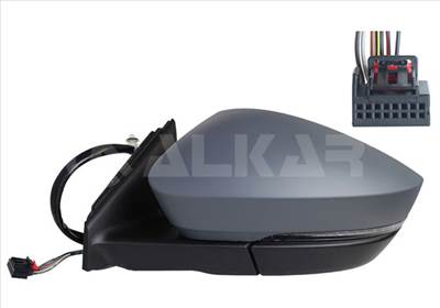 ALKAR 9041771 - külső visszapillantó SKODA