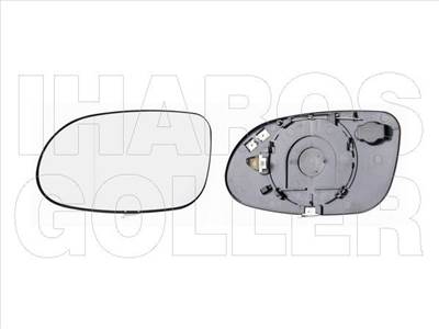 Mercedes SLK 1996-2004 R170  - Tükörlap cserélhető bal, aszf, fűth.