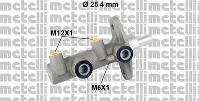METELLI 05-0819 - főfékhenger HYUNDAI KIA