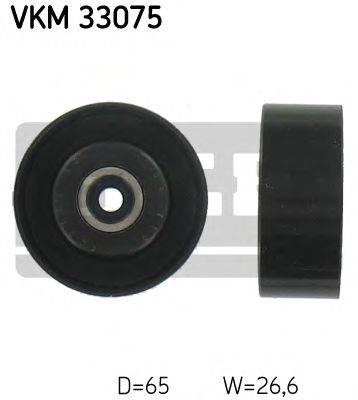 SKF VKM 33075 - hosszbordásszíj vezetőgörgő CITROËN FIAT LANCIA PEUGEOT RENAULT