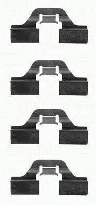 TEXTAR 82037300 - Fékbetét szerelékkészlet ALFA ROMEO AUDI CITROËN CITROEN (DF-PSA) DS FIAT FORD LAN