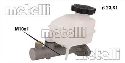 METELLI 05-0824 - főfékhenger KIA