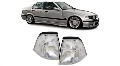 BMW E36 limousine touring compact fehér első index pár