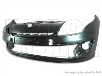 Renault Megane 2012-2013 - Első lökhárító alap. spoilerrel (5 ajtós + kombi)*