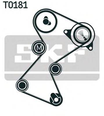 SKF VKMA 06137 - vezérműszíj készlet RENAULT
