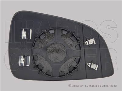 Opel Astra H 2003-2012 - Tükörlap cserélhető bal, aszf., fűth.(Classic)