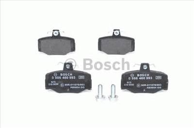 BOSCH 0 986 460 993 - fékbetét NISSAN