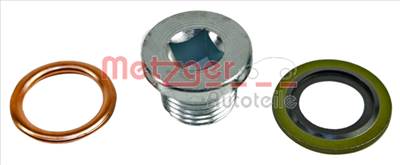 METZGER 8030049 - Olajteknő zárócsavar CITROËN DACIA OPEL PEUGEOT RENAULT