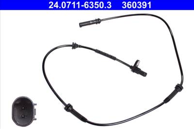 ATE 24.0711-6350.3 - kerékfordulatszám érzékelő BMW