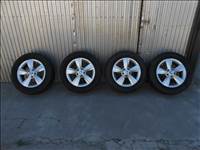  5x112 lyukosztású 16" újszerű (gyári felni) alufelni, rajta 205/60 kopott Continental 