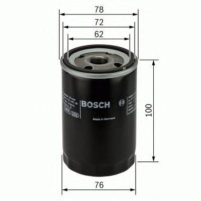 BOSCH 0 451 103 232 - olajszűrő OPEL ROVER VAUXHALL