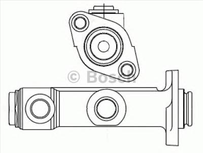 BOSCH 0 986 486 000 - kuplung főhenger  LADA