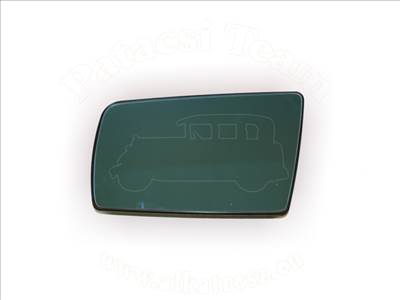 Mercedes E 1995-1999 W210 - Tükörlap cserélhető bal, kék, sík ,fűthető
