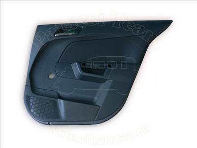 Opel Astra H 2003-2012 - kárpit, jobb oldali hátsó ajtó, 5ajtós, kézi ablakemelőhöz, CHARCOAL
