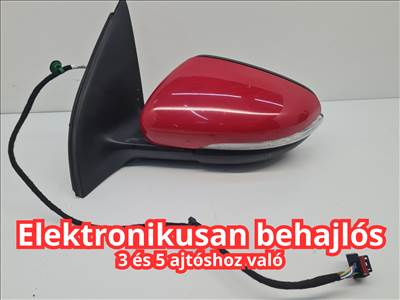 Volkswagen Golf VI bal visszapillantó tükör LY3D elektronikusan behajlós (34635)
