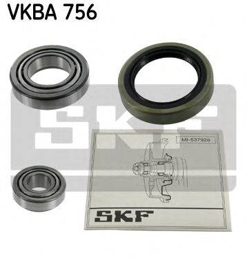 SKF VKBA 756 - kerékcsapágy készlet MERCEDES-BENZ