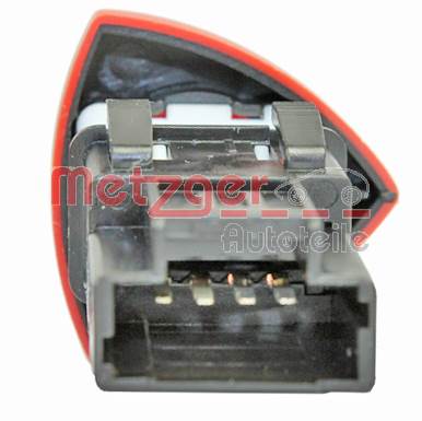 METZGER 0916349 - vészvillogó kapcsoló NISSAN OPEL RENAULT VAUXHALL