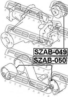 FEBEST SZAB-049 - Csapágy, differenciál SUZUKI