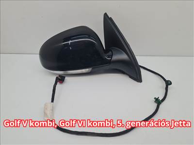 Volkswagen Golf VI kombi, Golf V kombi, Jetta V jobb visszapillantó tükör LC9X (35209)