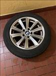  5x120 lyukosztású 17" használt (gyári felni) alufelni, rajta 225/55 kopott Falken téli gumi gumi 