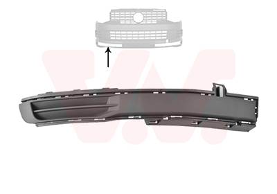 VAN WEZEL 5791592 - lökhárító szellőzőrács VW