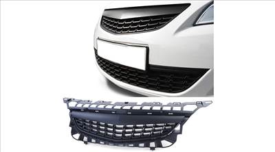 Opel Astra J 2009-2012 5ajtós ferdehátú + kombihoz OPC stílusú matt fekete hűtőrács