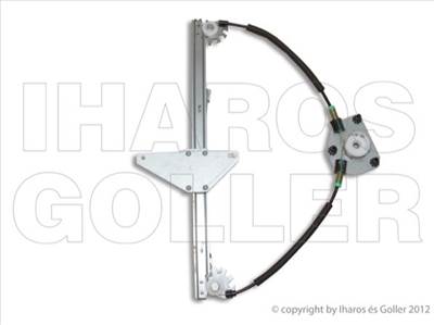 Citroen C4 2008-2010 - Ablakemelő motor nélkül, jobb első (5 ajtós)