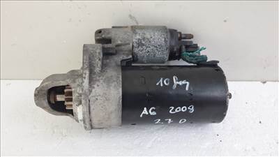 512970 Audi A6, 2,7 Tdi, 2008, Önindító, 10 Fog, 0001109258, 059911024. 059911024G