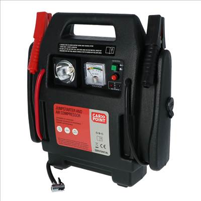 Indítást segítő akkumulátor kompresszorral 12V / 400A, 18Bar, Carpoint 