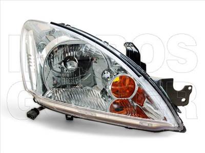 Mitsubishi Lancer 2004-2007 - Fényszóró H4 jobb króm h. (manuális) DEPO