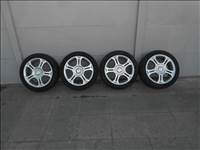  5x112 lyukosztású 17" használt (gyári felni) alufelni, rajta 225/45 használt Dunlop négyévszakos 