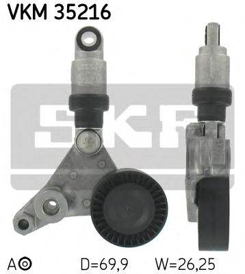 SKF VKM 35216 - hosszbordásszíj feszítőgörgő OPEL RENAULT SAAB VAUXHALL