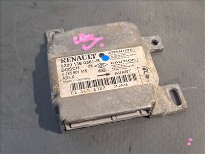Renault Clio II Légzsák Elektronika 8200136038 0285001415