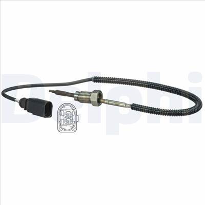 DELPHI TS30105 - Érzékelő, kipufogógáz-hőmérséklet VW