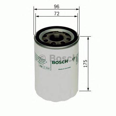 BOSCH F 026 407 081 - olajszűrő IVECO