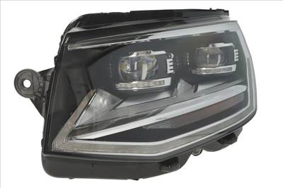 Volkswagen Transporter T6 2015.07.01-2020.01.31 utángyártott új bal első fényszóró LED (elektr.nélkül) TYC 7e1941773