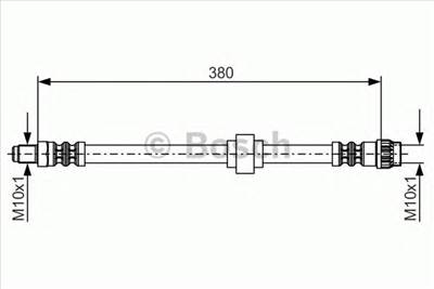 BOSCH 1 987 476 700 - fékcső ALPINE NISSAN OPEL RENAULT VAUXHALL