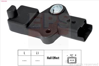 EPS 1.953.524 - főtengely jeladó CITROËN FIAT FORD LANCIA PEUGEOT VOLVO
