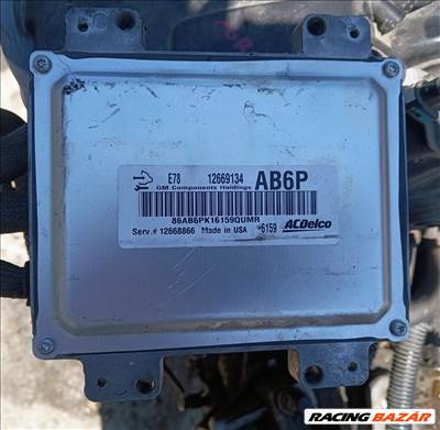 Opel Corsa E motorvezérlő (12669134, AB6)P kóddal 