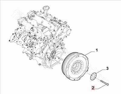 Lendkerék csavar Giulia Stelvio 2.9 V6 BZ - GIULIA, STELVIO - 670051082 -  - FIAT eredeti Eredeti új 670051082