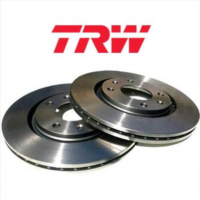 Citroën C3, C4, C4 Picasso, C5, Xsara Picasso első féktárcsa TRW gyártmány df4183
