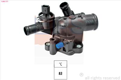 EPS 1.880.737 - termosztát, hűtőfolyadék NISSAN OPEL RENAULT VAUXHALL