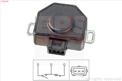EPS 1.995.079 - fojtószelepállás érzékelő BMW CITROËN RENAULT VOLVO