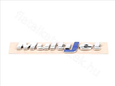 Felirat Multijet - STILO, IDEA, DOBLO, PUNTO, PANDA - 51733986, 46843779 -  - FIAT eredeti Eredeti új 51733986