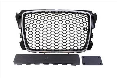 MTUNING Audi A3 8P Facelift RS-stílusú hűtőrács króm-fekete PDC-vel