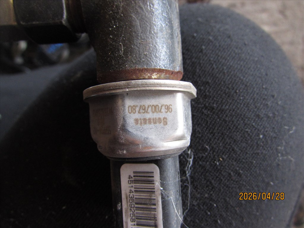 Ford C-Max Mk2 1.6 TDCi közös nyomócső (9685297580-03, T1GA) 3. kép